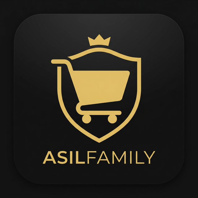 Logo AsilFamily con corona e carrello